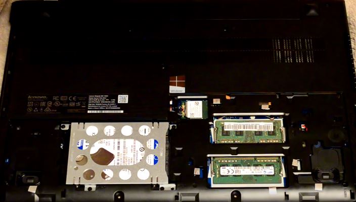 Ремонт, замена жесткого диска ноутбука Lenovo в Уфе