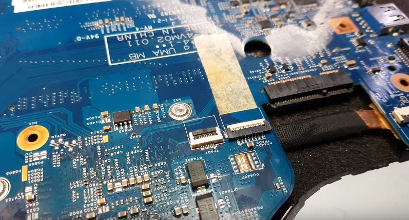 Замена, ремонт разъема USB порта ноутбука Toshiba Уфа