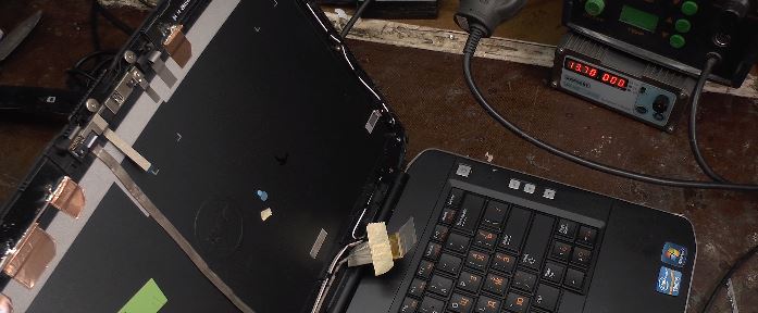 Ремонт, замена клавиатуры на ноутбуке DELL в Уфе