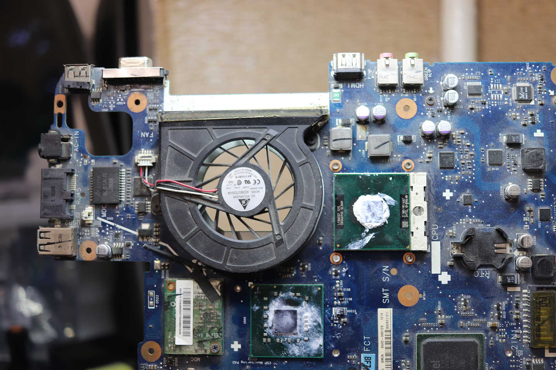 Замена, ремонт вентилятора ноутбука Alienware Уфа