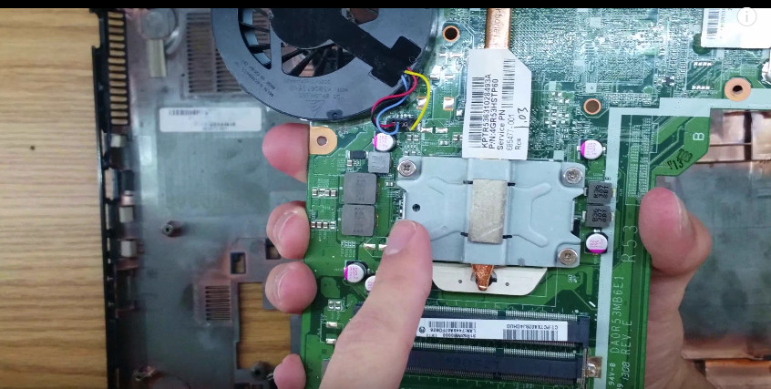 Замена, ремонт вентилятора ноутбука HP