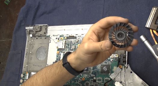 Замена, ремонт вентилятора ноутбука MSI Уфа