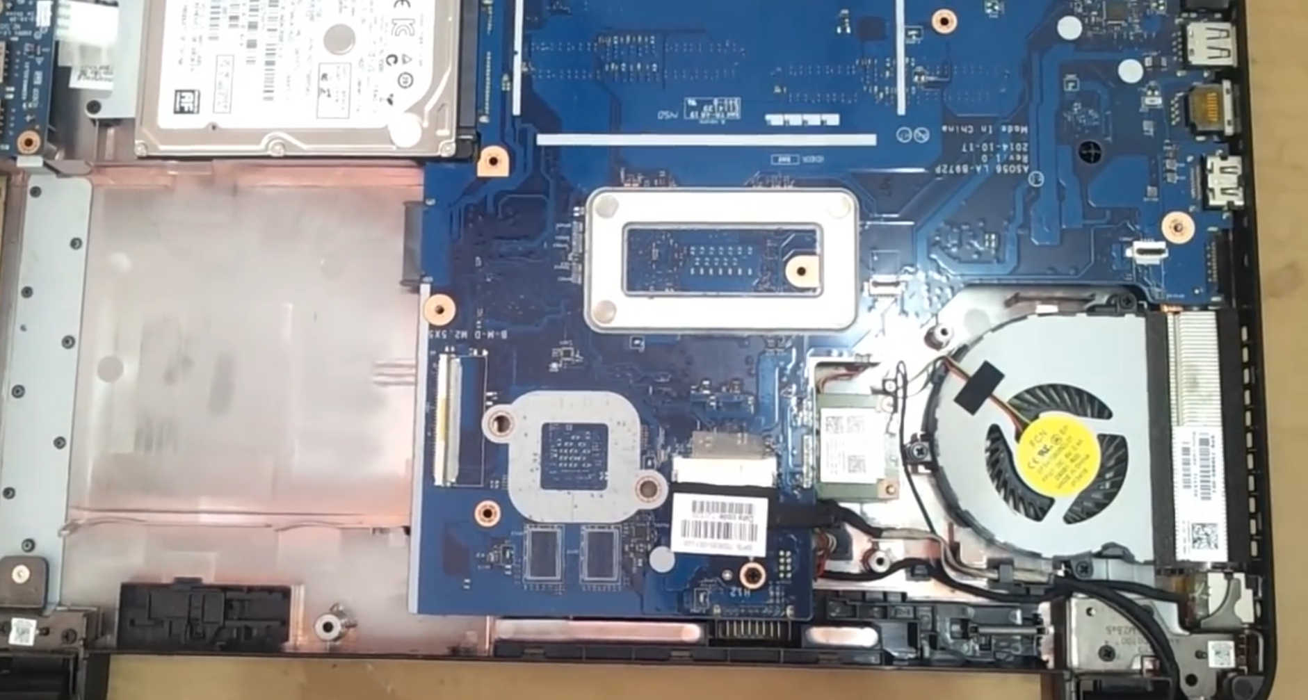 Замена, ремонт вентилятора ноутбука Xiaomi в Уфе