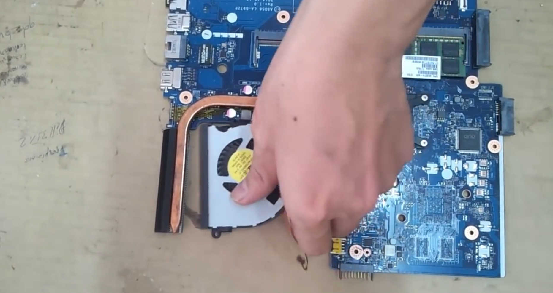 Замена, ремонт вентилятора ноутбука Xiaomi